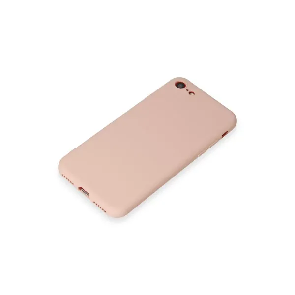 Apple İphone 7 Kılıf First Silikon - Pudra