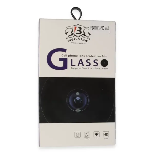 Apple İphone 15 Pro Max Bilvis Titan Kamera Lens - Siyah