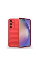 Samsung Galaxy M14 5g Kılıf Optimum Silikon - Kırmızı