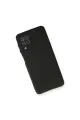 Samsung Galaxy A22 Kılıf First Silikon - Siyah