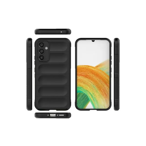 Samsung Galaxy M34 5g Kılıf Optimum Silikon - Siyah