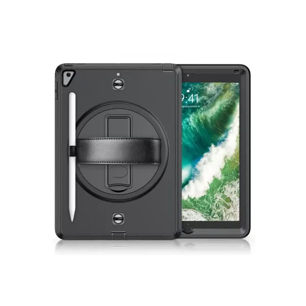 Apple İpad 5 Air 9.7 Kılıf Strap-c Otterbox Tablet Kapak - Siyah