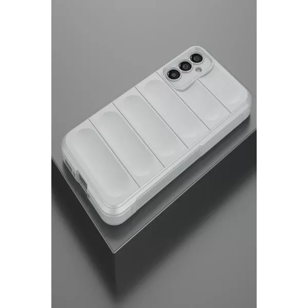 Samsung Galaxy M34 5g Kılıf Optimum Silikon - Krem