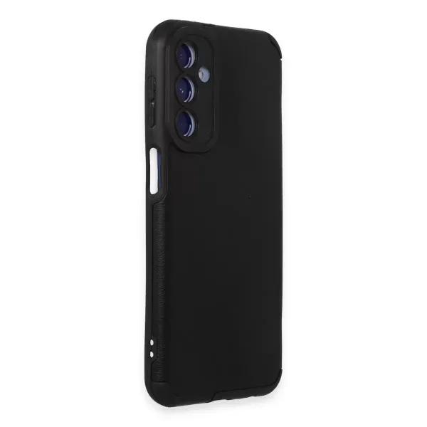 Samsung Galaxy M34 5g Kılıf Loop Deri Silikon - Siyah