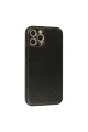 Apple İphone 12 Pro Kılıf Coco Karbon Silikon - Siyah