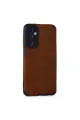 Samsung Galaxy M34 5g Kılıf Loop Deri Silikon - Kahverengi