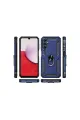 Samsung Galaxy A04s Kılıf Sofya Yüzüklü Silikon Kapak - Rose