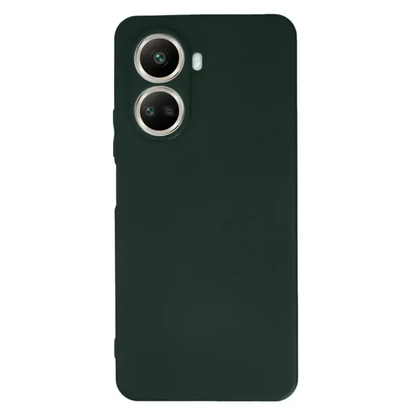 Huawei Nova 10 Se Kılıf First Silikon - Koyu Yeşil