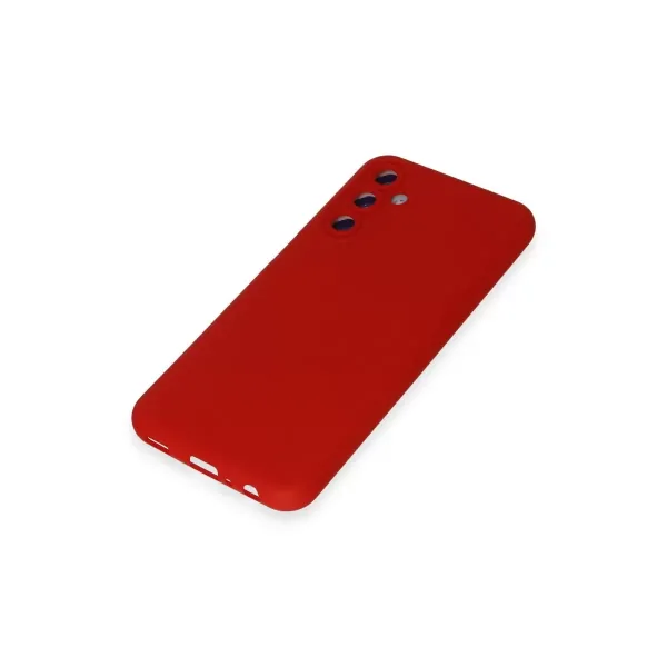 Samsung Galaxy M34 5g Kılıf Nano İçi Kadife Silikon - Kırmızı