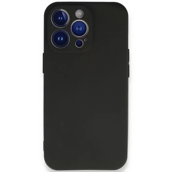 Apple İphone 13 Pro Kılıf First Silikon - Siyah
