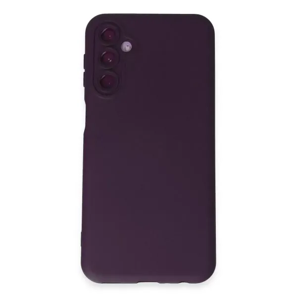 Samsung Galaxy M34 5g Kılıf Nano İçi Kadife Silikon - Mor