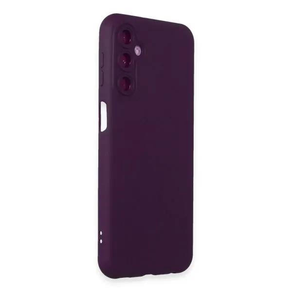 Samsung Galaxy M34 5g Kılıf Nano İçi Kadife Silikon - Mor
