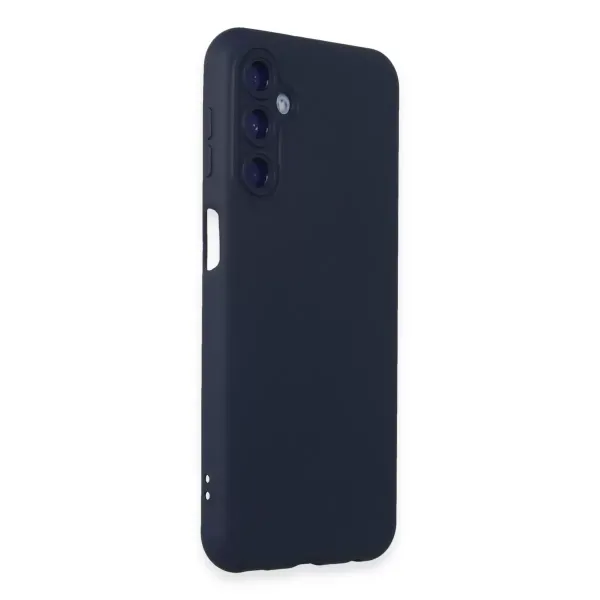 Samsung Galaxy M34 5g Kılıf Nano İçi Kadife Silikon - Lacivert