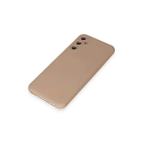 Samsung Galaxy M34 5g Kılıf Nano İçi Kadife Silikon - Pudra