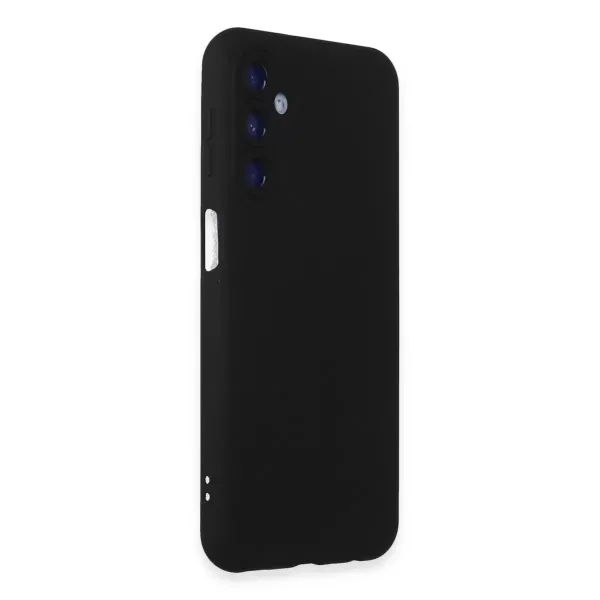 Samsung Galaxy M14 5g Kılıf Nano İçi Kadife Silikon - Siyah