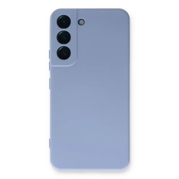Samsung Galaxy S23 Kılıf Nano İçi Kadife Silikon - Lila