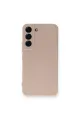 Samsung Galaxy S23 Kılıf Nano İçi Kadife Silikon - Pudra