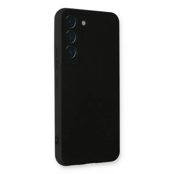Samsung Galaxy S23 Plus Kılıf Nano İçi Kadife Silikon - Siyah