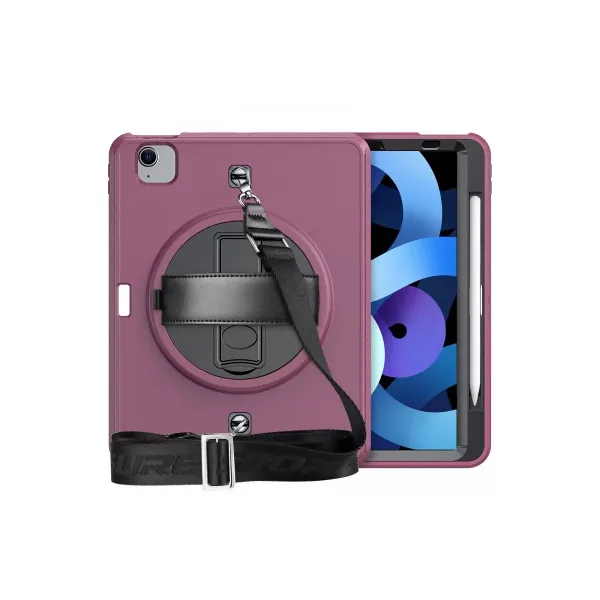 Apple İpad Pro 11 (2020) Kılıf Strap-c Otterbox Tablet Kapak - Mürdüm