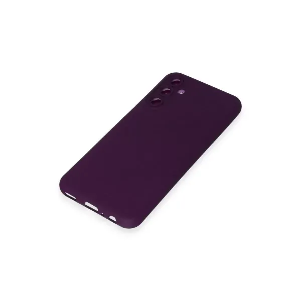 Samsung Galaxy M14 5g Kılıf Nano İçi Kadife Silikon - Mor