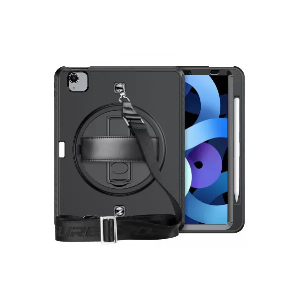 Apple İpad Pro 11 (2020) Kılıf Strap-c Otterbox Tablet Kapak - Siyah