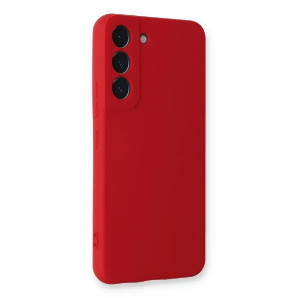 Samsung Galaxy S23 Plus Kılıf Nano İçi Kadife Silikon - Kırmızı