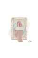 Apple İpad 5 Air 9.7 Kılıf Strap New Tablet Kapak - Pembe