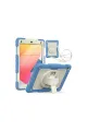 Apple İpad 5 Air 9.7 Kılıf Strap New Tablet Kapak - Mavi