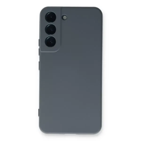 Samsung Galaxy S23 Plus Kılıf Nano İçi Kadife Silikon - Gri