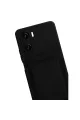 Xiaomi Mi 11i Kılıf Kelvin Kartvizitli Silikon - Siyah