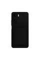 Xiaomi Mi 11i Kılıf Kelvin Kartvizitli Silikon - Siyah