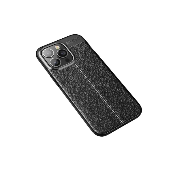 Apple İphone 13 Pro Max Kılıf Auto Focus Kapak - Siyah