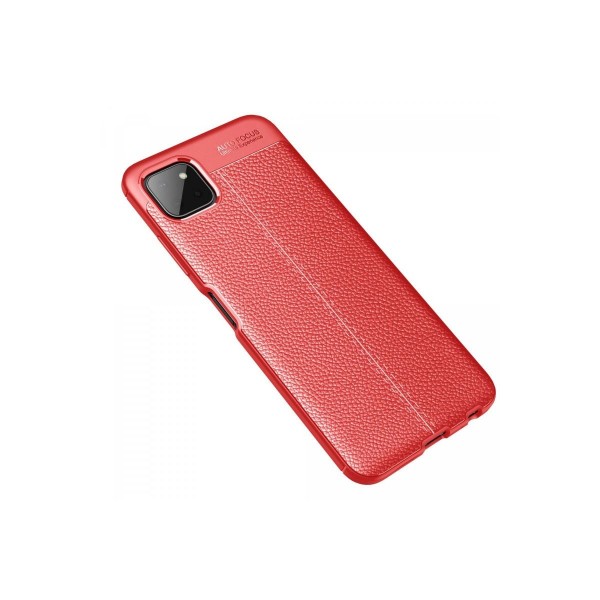 Samsung Galaxy A22 Kılıf Auto Focus Kapak - Kırmızı