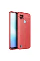 Realme C25 Kılıf Auto Focus Kapak - Kırmızı
