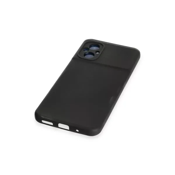 Xiaomi Poco M5 Kılıf Nano İçi Kadife Silikon - Siyah