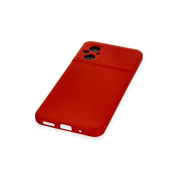Xiaomi Poco M5 Kılıf Nano İçi Kadife Silikon - Kırmızı