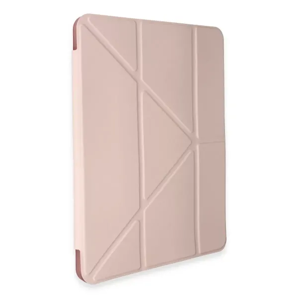 Xiaomi Pad 6 Kılıf Kalemlikli Mars Tablet Kılıfı - Rose Gold