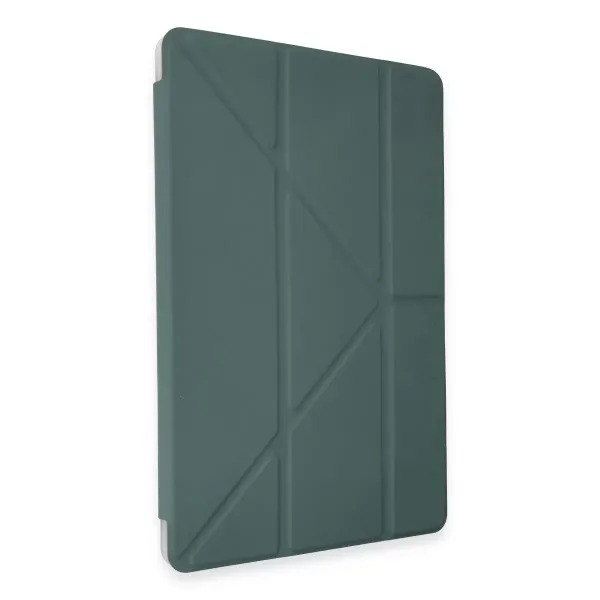 Xiaomi Pad 6 Kılıf Kalemlikli Mars Tablet Kılıfı - Koyu Yeşil