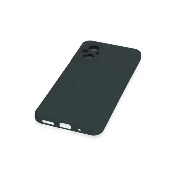 Xiaomi Poco M5 Kılıf Nano İçi Kadife Silikon - Koyu Yeşil