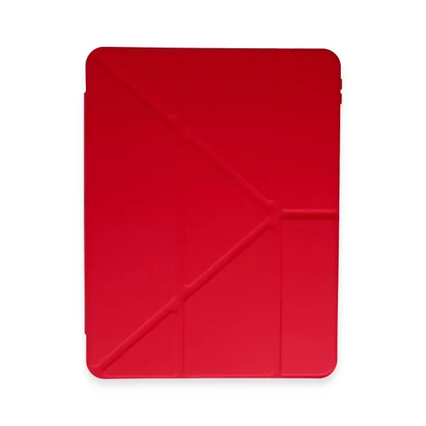 Xiaomi Pad 6 Kılıf Kalemlikli Mars Tablet Kılıfı - Kırmızı
