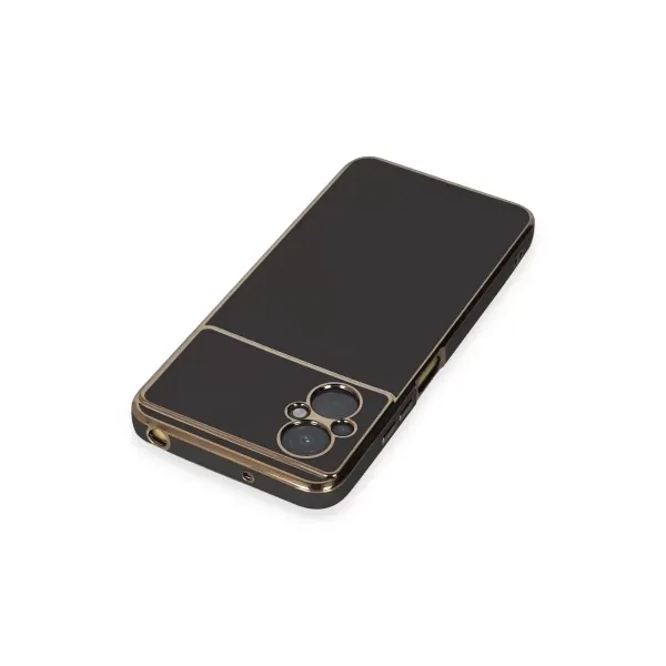 Xiaomi Poco M5 Kılıf Volet Silikon - Siyah