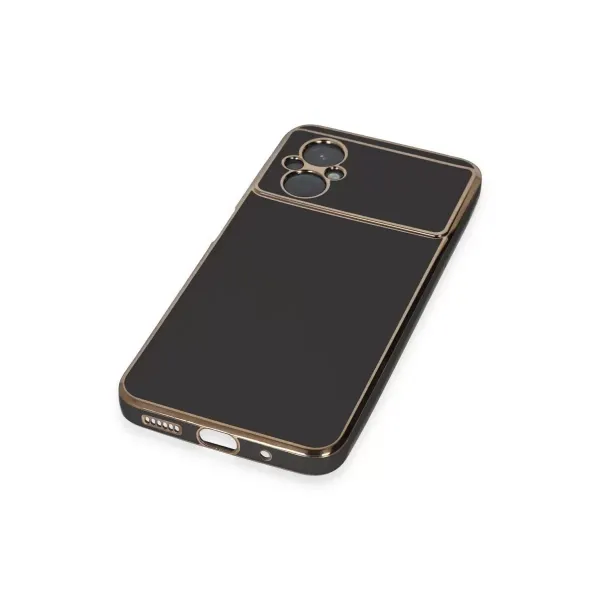 Xiaomi Poco M5 Kılıf Volet Silikon - Siyah