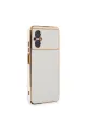 Xiaomi Poco M5 Kılıf Volet Silikon - Beyaz