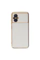 Xiaomi Poco M5 Kılıf Volet Silikon - Beyaz