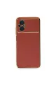 Xiaomi Poco M5 Kılıf Volet Silikon - Kırmızı