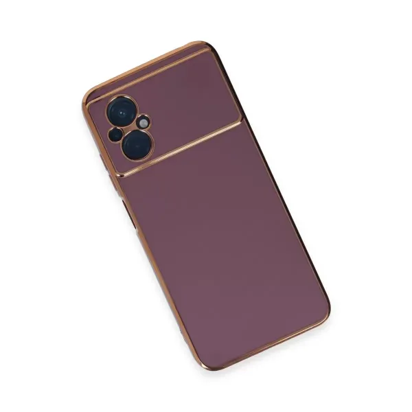 Xiaomi Poco M5 Kılıf Volet Silikon - Mor