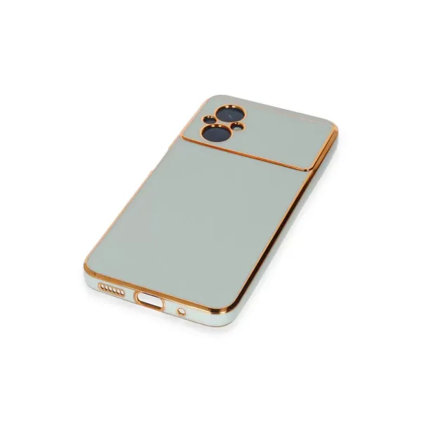 Xiaomi Poco M5 Kılıf Volet Silikon - Açık Yeşil