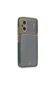Xiaomi Poco M5 Kılıf Liva Lens Silikon - Yeşil