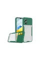 Xiaomi Poco M5 Kılıf Platin Silikon - Yeşil