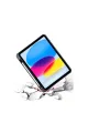 Apple İpad 2022 10.9 (10.nesil) Kılıf Kalemlikli Mars Tablet Kılıfı - Siyah